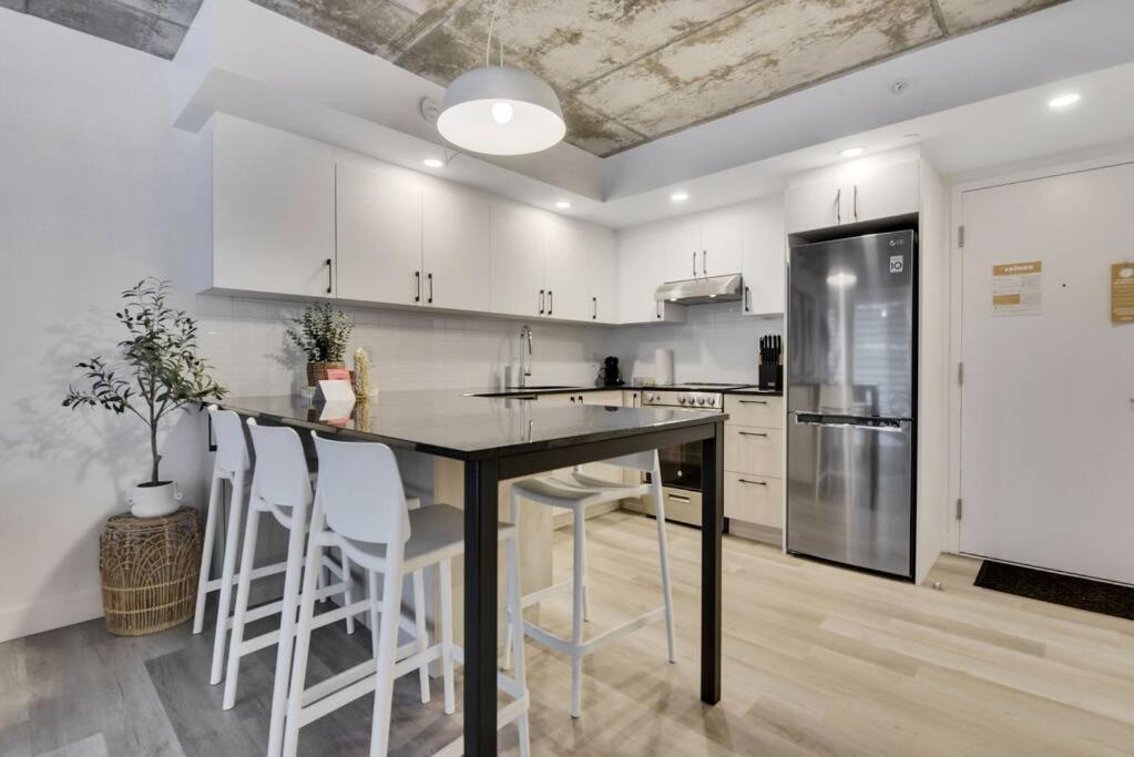 Condo - 305 Piscine Bbq Wifi 퀘벡 외부 사진